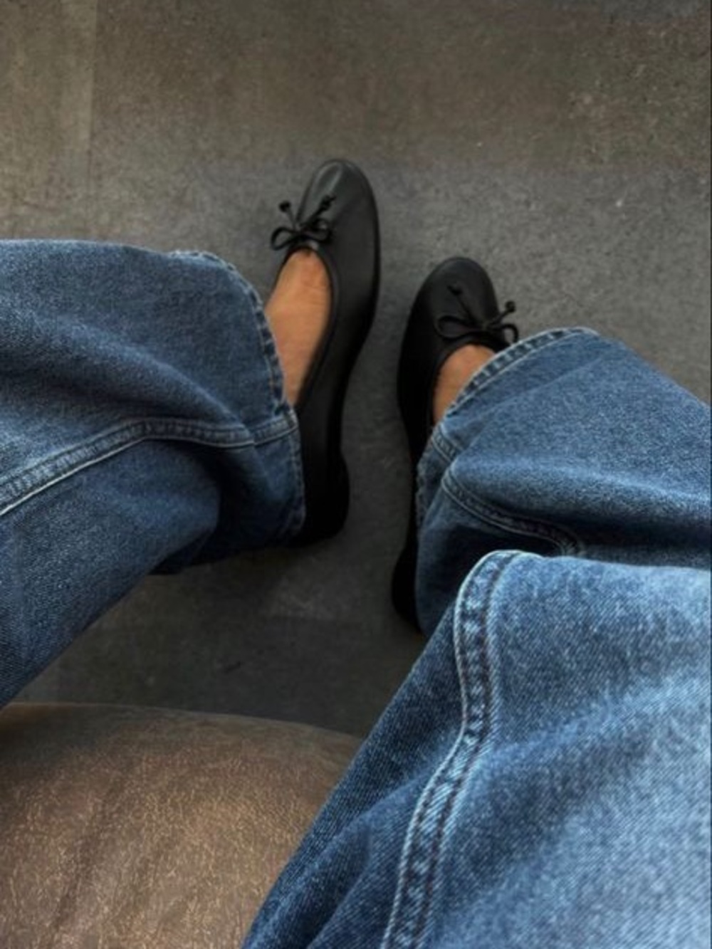 Vionic Black Suede Slip-On Ballet Loafers SIZE 8 Women’s